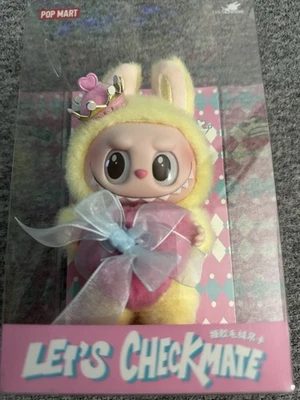 ✅ AUTHENTIC POP MART LABUBU THE MONSTERS Lets Checkmate Vinyl Plush Popmart NEW - Image 1 of 4