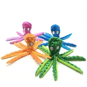 Bite-resistant Squeaky Pet Toy - Octopus Shell, Interactive Puppy Training. - Picture 1 of 26
