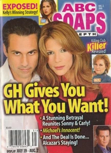 ABC Soaps In Depth Aug 2, 2005 KARI WUHRER-KELLI GIDDISH-LAW & ORDER SVU-VAUGHAN - Imagen 1 de 1