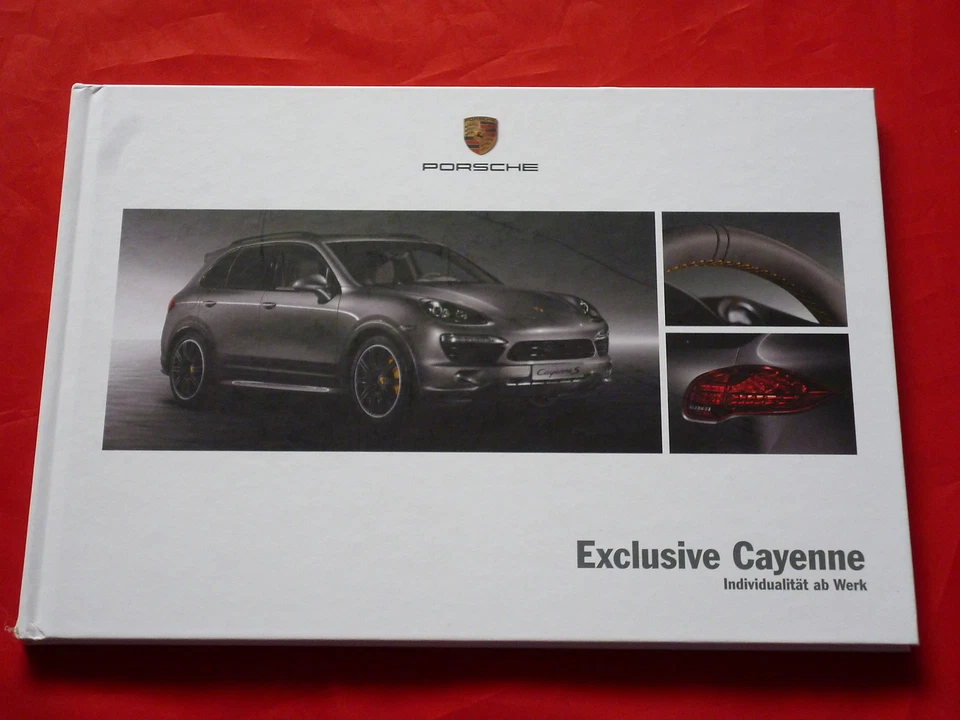 Porsche Exclusive Cayenne 92A Hardback Brochure Brochure Depliant Folleto 2012 - Image 1 of 1