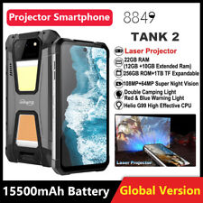 Unihertz 8849 Tank 2 Projector Phone 15500mAh 22GB 512GB Dual Camping Lamp 108MP