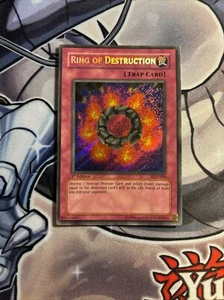 Yu-Gi-Oh TCG Ring of Destruction Pharaonic Guardian PGD-000 1st Ed VLP (CG) - Picture 1 of 23