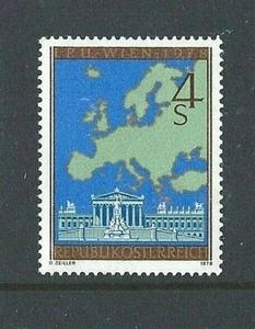 AUSTRIA 1978 - SG 1806 - 3rd EUROPEAN SECURITY CONFERENCE Vienna - Mint MNH - Picture 1 of 1