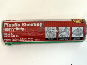 Ace Plastic Sheeting 4 mil x 10 ft. W x 25 ft. L Polyethylene Black 54302 - Picture 1 of 5