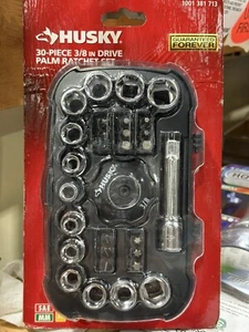 Husky 30-Piece 3/8 In. Drive Palm Ratchet BRAND NEW FACTORY SEALED IN CASE - Picture 1 of 1