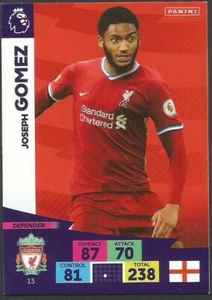 PANINI ADRENALYN XL PREMIER LEAGUE 2020-21- #013-LIVERPOOL-JOSEPH GOMEZ - Picture 1 of 1