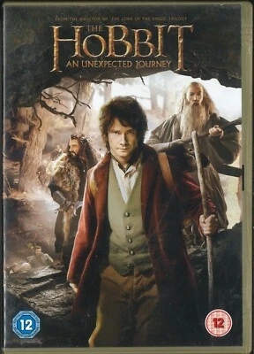 The Hobbit An Unexpected Journey (2012) DVD, Ian McKellen, Ken Stott [Region 2] - Image 1 of 2
