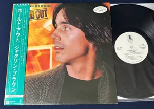 JACKSON BROWNE~HOLD OUT Japan Obi Inserts WLP PROMO Audiophile Vinyl NM - Picture 1 of 11