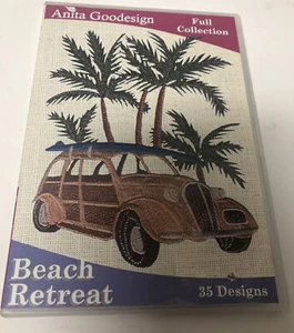 Beach Retreat Anita Goodesign Embroidery Machine Design CD NEW 10AGHD - Picture 1 of 2