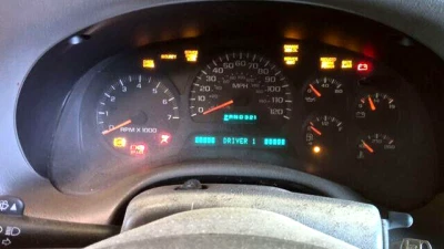 2002 2003 2004 Chevy Trailblazer Speedometer Instrument Gauge Cluster OPT U68 - Image 1 of 2