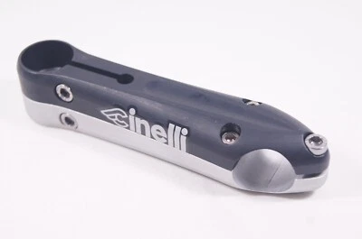 NEW / NOS Cinelli Sesamo 120mm / 26.0mm / 1" Silver Black Alloy Stem - Image 1 of 4