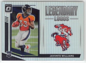 2021 Panini Donruss Optic - Legendary Logos #LL-6 Javonte Williams (RC) - Bild 1 von 2