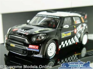 MINI JOHN COOPER WORKS MODEL RALLY CAR 1:43 2012 IXO ARAUJO SWEDEN RAM504 K8 - Picture 1 of 5