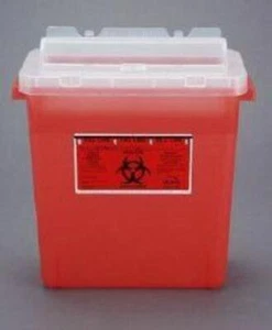Bemis Sentinel Multi-purpose Sharps Container, 3 Gallon, 15 x 13-7/8 x 6-7/8 - Picture 1 of 1