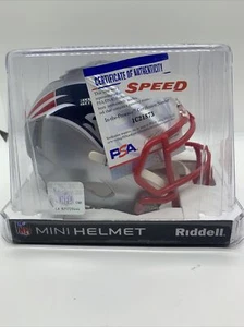 J.C. JACKSON Signed New England Patriots Mini Speed Helmet! PSA COA! - Picture 1 of 7