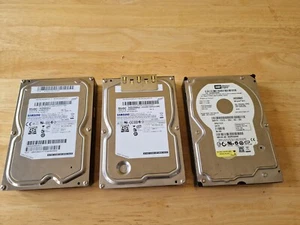 1× Samsunge 500GB , 1× Samsung 250gb Internal Hard Drive + Western Digital 250gb - Picture 1 of 5