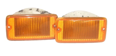 Jeep Wrangler TJ 97-06 conductor delantero pasajero diestro izquierda marcador lámpara lente par Foto 1 de 4