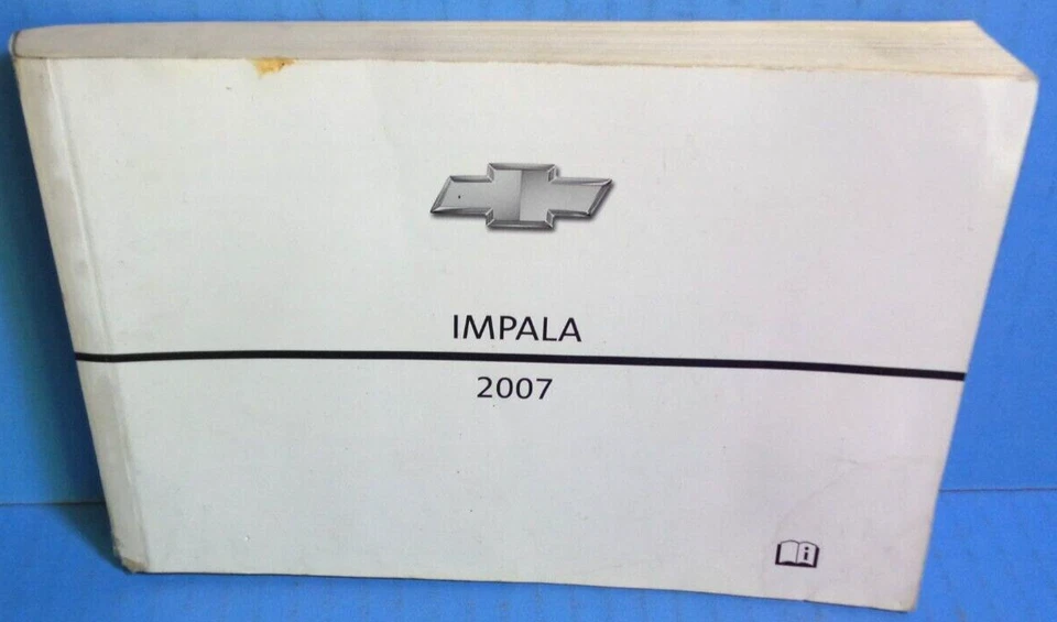 07 2007 Chevrolet Impala owners manual - Image 1 of 1