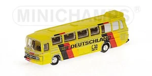 Minichamps 1:160 BUS MERCEDES BENZ O302 MONDIALE DI CALCIO 1974 BR GERMANIA - Bild 1 von 1