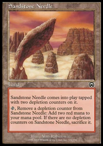 MTG SANDSTONE NEEDLE FOIL ENGLISH EXC - SPUNTONE DI ARENARIA - MM - MAGIC - Bild 1 von 1