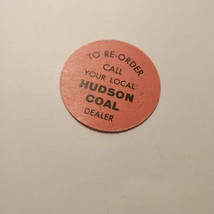 Hudson Coal co, Luzerne county pa scatter tag reorder coal, vintage - Picture 1 of 2
