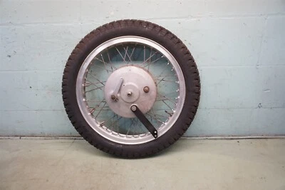 1966 BSA A65s Spitfire MK II Hornet Wasp 650 *2252 190mm Front Wheel Dunlop  - Изображение 1 из 4