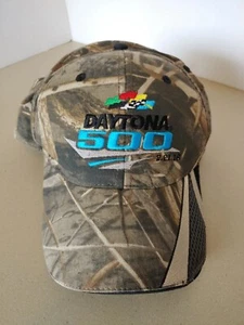 2016 Daytona 500 Nascar Sprint Cup Series Camo Adjustable HAT CAP 2.21.2016 - Picture 1 of 12