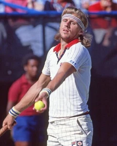 1980 Tennis Legend BJORN BORG Glossy 8x10 Photo Poster Print 11 Grand Slams - Picture 1 of 1