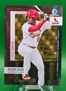 Chase Davis 2024 Topps Bowman CONFEZIONE ARGENTO NAZIONALE CROMATA ORO/50 - Foto 1 di 2