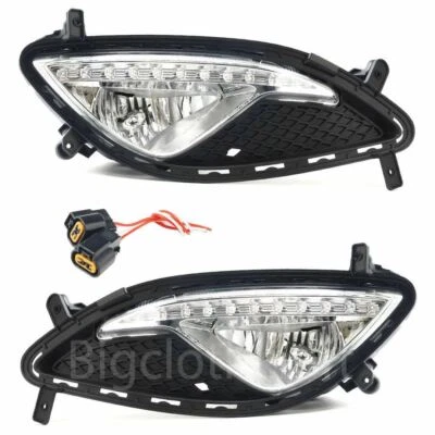 Nuevo juego de cubierta de luz antiniebla OEM Connect LH RH para Hyundai Genesis Coupe 13-17 Foto 1 de 4