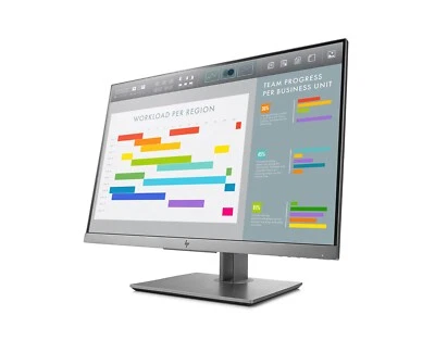 HP EliteDisplay E243i 16:10 24" LED Monitor IPS gebraucht / mit Fleck 34KQ 12M - Bild 1 von 4