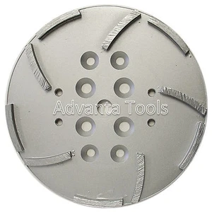 Cabezal de molienda de concreto de 10"" para amoladoras de piso Edco Blastrac - 10 segmentos - Imagen 1 de 3