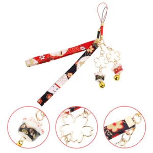 2 szt. Happy Cat Wisiorek Charms Do telefonu komórkowego Cat Dzwonki Zawieszka telefoniczna - Zdjęcie 1 z 12