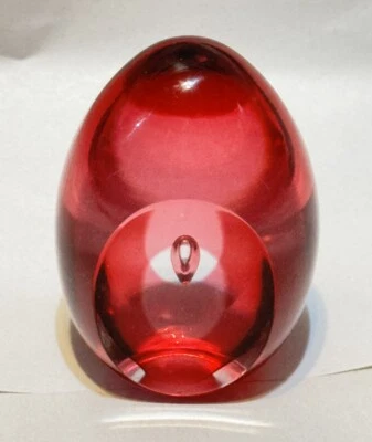 RARE Mona Morales-Schildt Scandinavian Glass Sculpture Signed Designer KostaBoda - Image 1 of 4