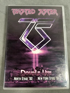 Twisted Sister Double Live DVD North Stage 1982 + New York Steel 2001 2-Disc Set - Imagen 1 de 7