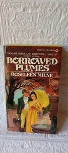Vintage Signet Regency Romance-Roseleen Milne-Borrowed Plumes-1977 - Foto 1 di 2