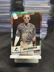 2024 Topps Big League Jazz Chisholm Jr. Uncommon Foil SP #247 Marlins - Picture 1 of 3
