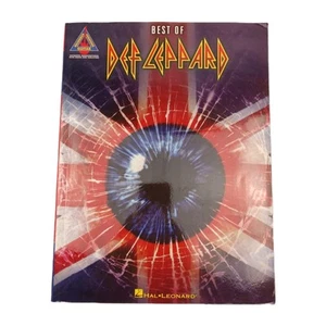 Def Leppard The Best Of Guitar Tab Piano Sheet Music Song Book - Picture 1 of 8