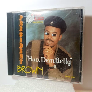 President Brown Hurt Dem Belly CD 1993 Flynn & Flynn dancehall tested - Bild 1 von 5