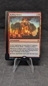 Roiling Vortex FOIL - MTG Magic the Gathering - Zendikar Rising - Miscut - Picture 1 of 2