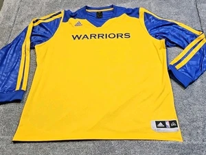 Adidas Golden State Warriors Amarillo Manga Larga Calentamiento Equipo Edición Hombre’s 2XL - Imagen 1 de 10
