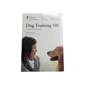 The Great Courses Dog Training 101 Jean Donaldson 2018 DVD & Guidebook Sealed - Imagen 1 de 3