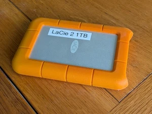 LaCie Rugged 1TB External Hard Drive RUGU3M2 - Picture 1 of 5