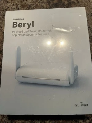 NEU GL.iNet Beryl GL-MT1300 Reise Router Dual-Band Gigabit WLAN, VPN, OpenWrt - Bild 1 von 3