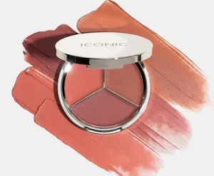 Iconic London Lip & Cheek Cream Trio 0.10oz NIB - Picture 1 of 1