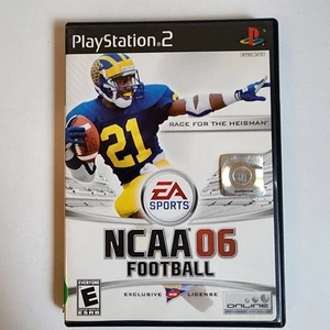 NCAA Football 06 Sony PlayStation 2 PS2 Complete NOT TESTED Disc/Case No Manual - Picture 1 of 3