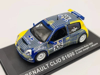 Renault Clio S1600 2003 1/43 - Acropolis Rally - Jean-Joseph / Boyere Foto 1 de 2