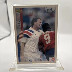 John Doyle 1994 Upper Deck World Cup Card Soccer English Spanish #5 USMNT - Picture 1 of 2