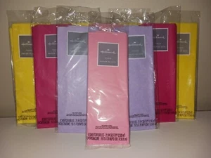 HALLMARK Tissue Paper ASSORTED COLORS (Pinks & Purple) BUNDLE OF 10 - Picture 1 of 5