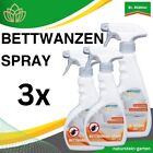 3x Bettwanzen-Spray 500ml AMP 2 CL Insektizid gegen Bettwanzen, Bettwanzen Frei